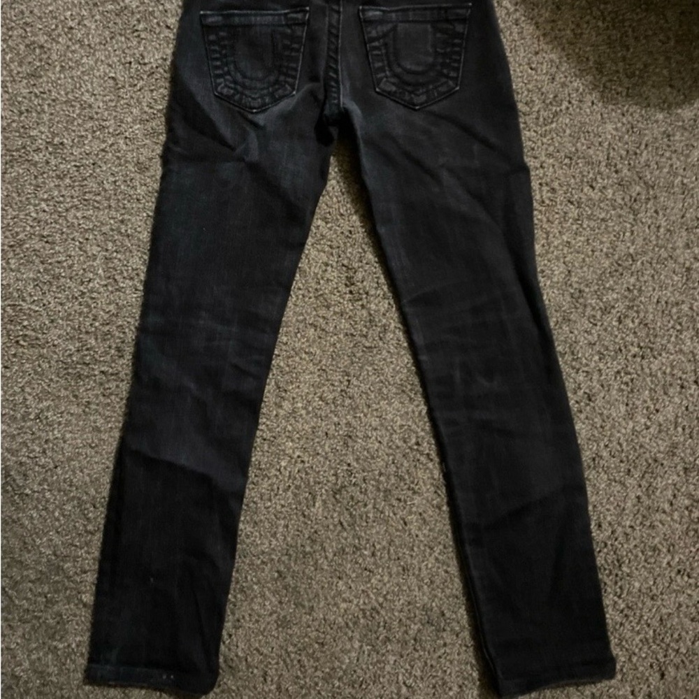 True Religion Women's Black Skinny Jeans